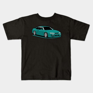 Jdm silvia green 1 Kids T-Shirt